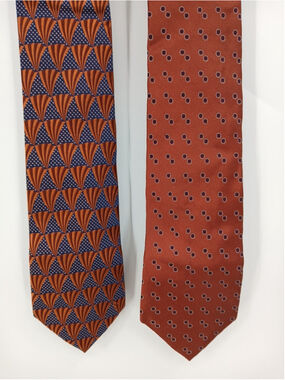 Ted Baker Silk Mens Ties Lot Of 2